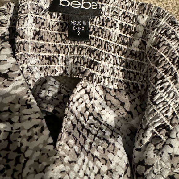 Bebe Off Shoulder Jumpsuit - Picture 8 of 8